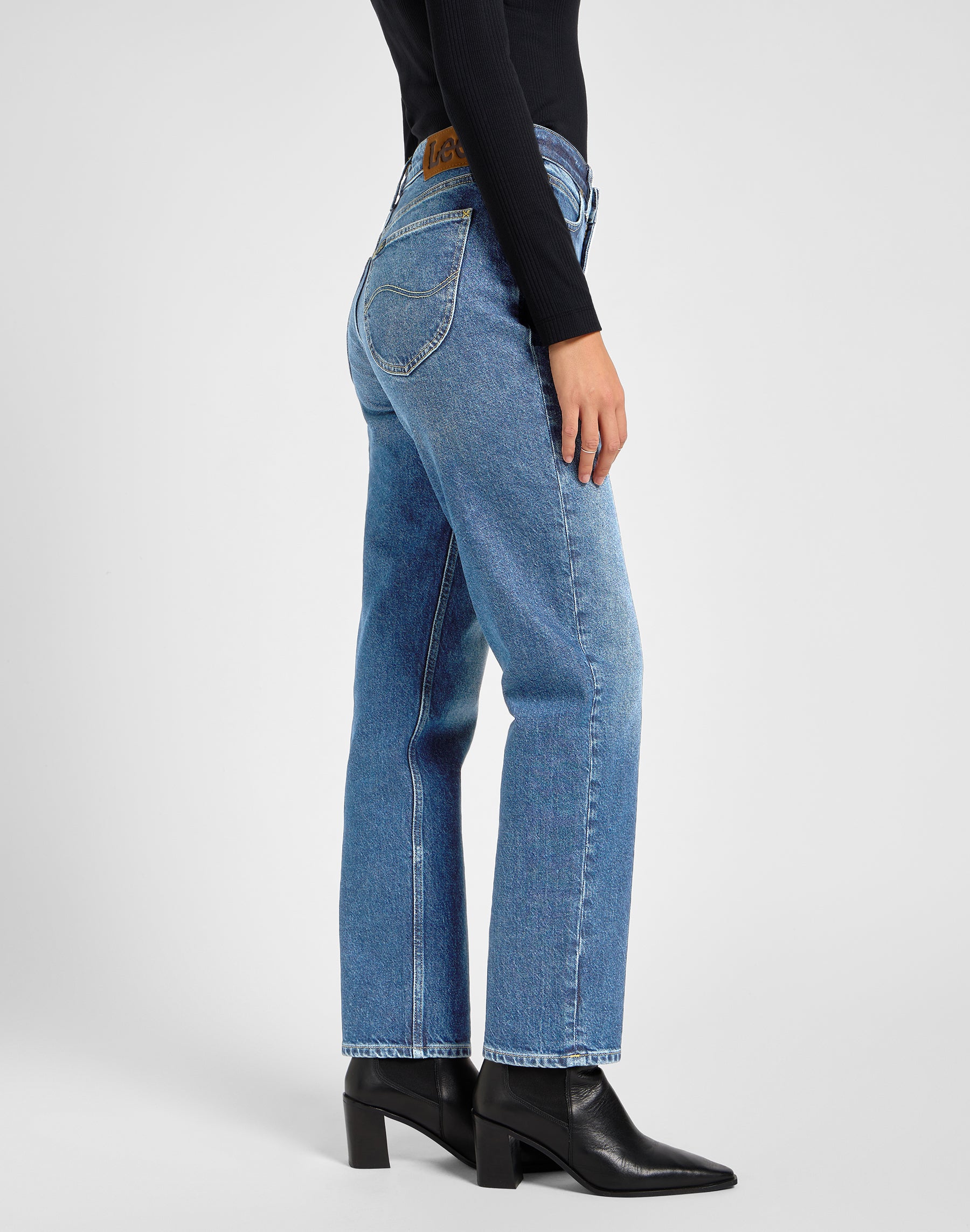 Carol striaght leg jeans - Classic Denim